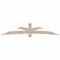 Ekena Millwork Alberta Smooth Timber Gable Bracket, Douglas Fir, 108"W x 22"H x 1 1/2"D x 5 1/2"F, 5/12 Pitch GBW108X22X0206ALB00SDF - alternate 1